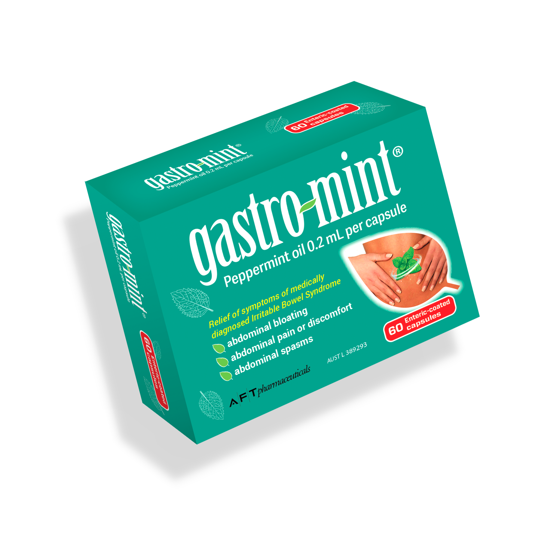 AFT Pharmaceuticals Gastro-Mint Capsules 60