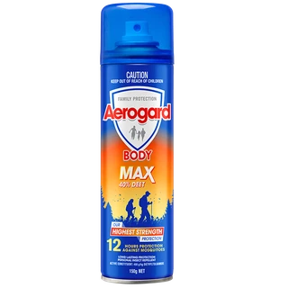 Aerogard Heavy Duty 40% Deet Insect Repellent Aerosol Spray 150g