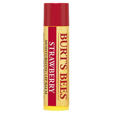 Burt's Bees Strawberry Moisturising Lip Balm 4.25g