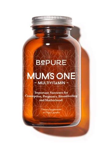 BePure Mum's One Multivitamin Vegecapsules 90