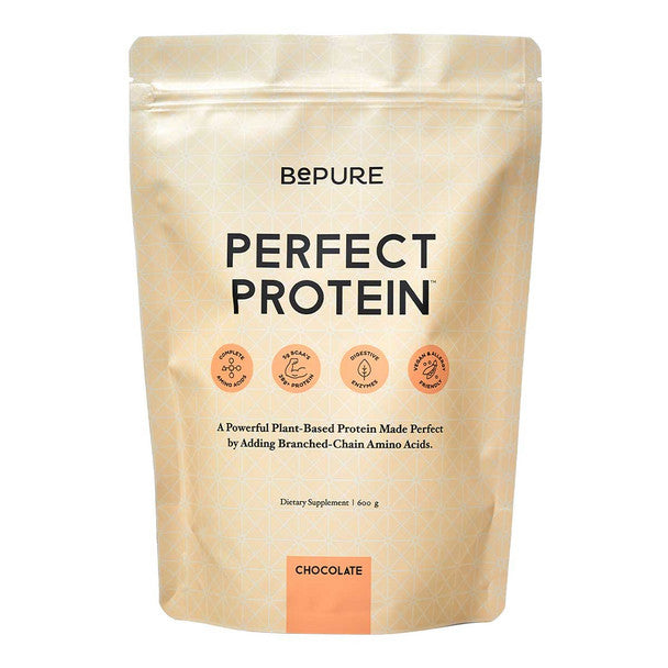 BePure Perfect Plant Chocolate Protein Refill 600g