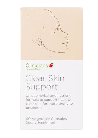 Clinicians Clear Skin Support Vegecapsules 60