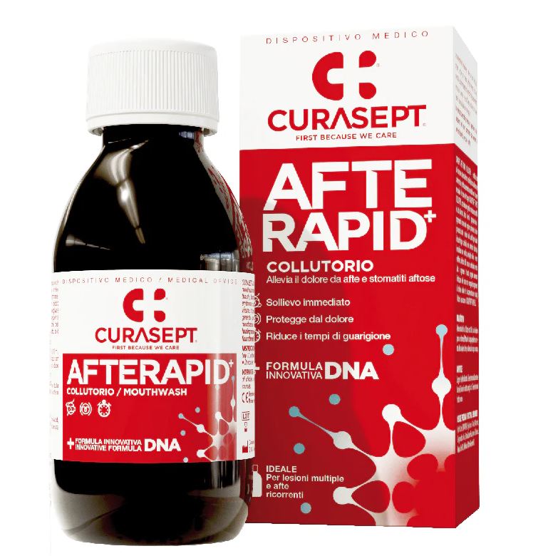 Curasept Afterapid DNA Ulcer Mouthwash 125mL