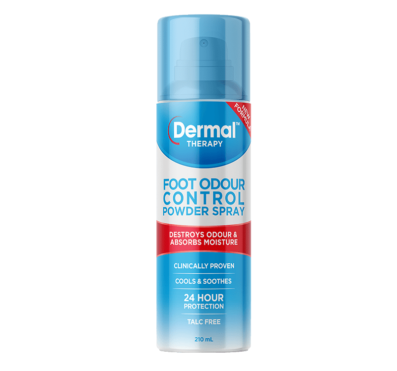 Dermal Therapy Foot Odour Control Powder Spray 210mL