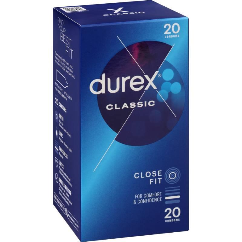 Durex Classic Close Fit Condoms 20