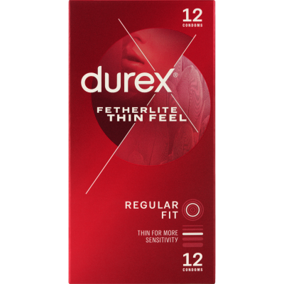 Durex Fetherlite Thin Feel Condoms 12