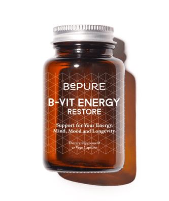 BePure B-Vit Energy Restore VegeCapsules 30