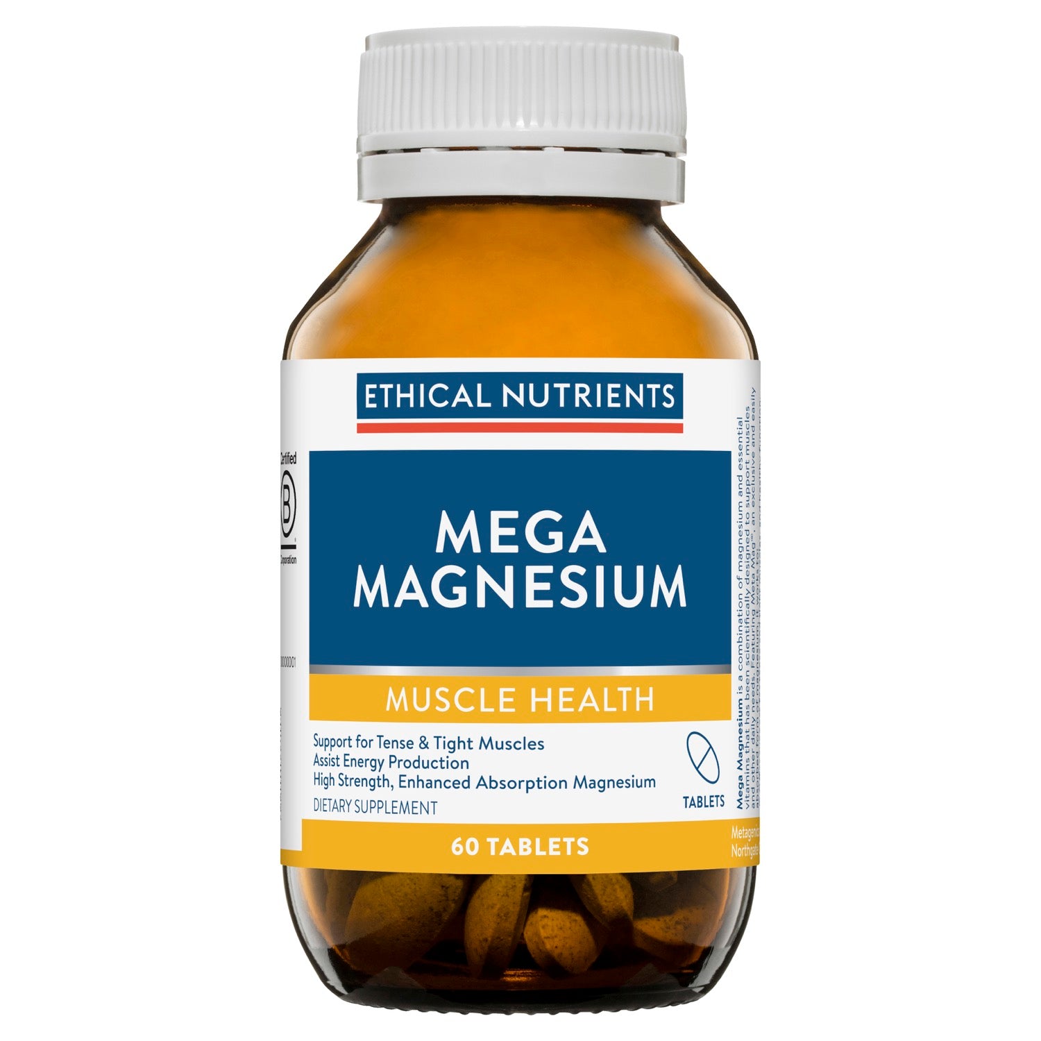 Ethical Nutrients Mega Magnesium Tablets