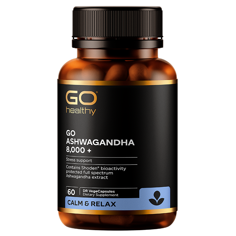 Go Healthy Ashwagandha 8000+ Capsules 60