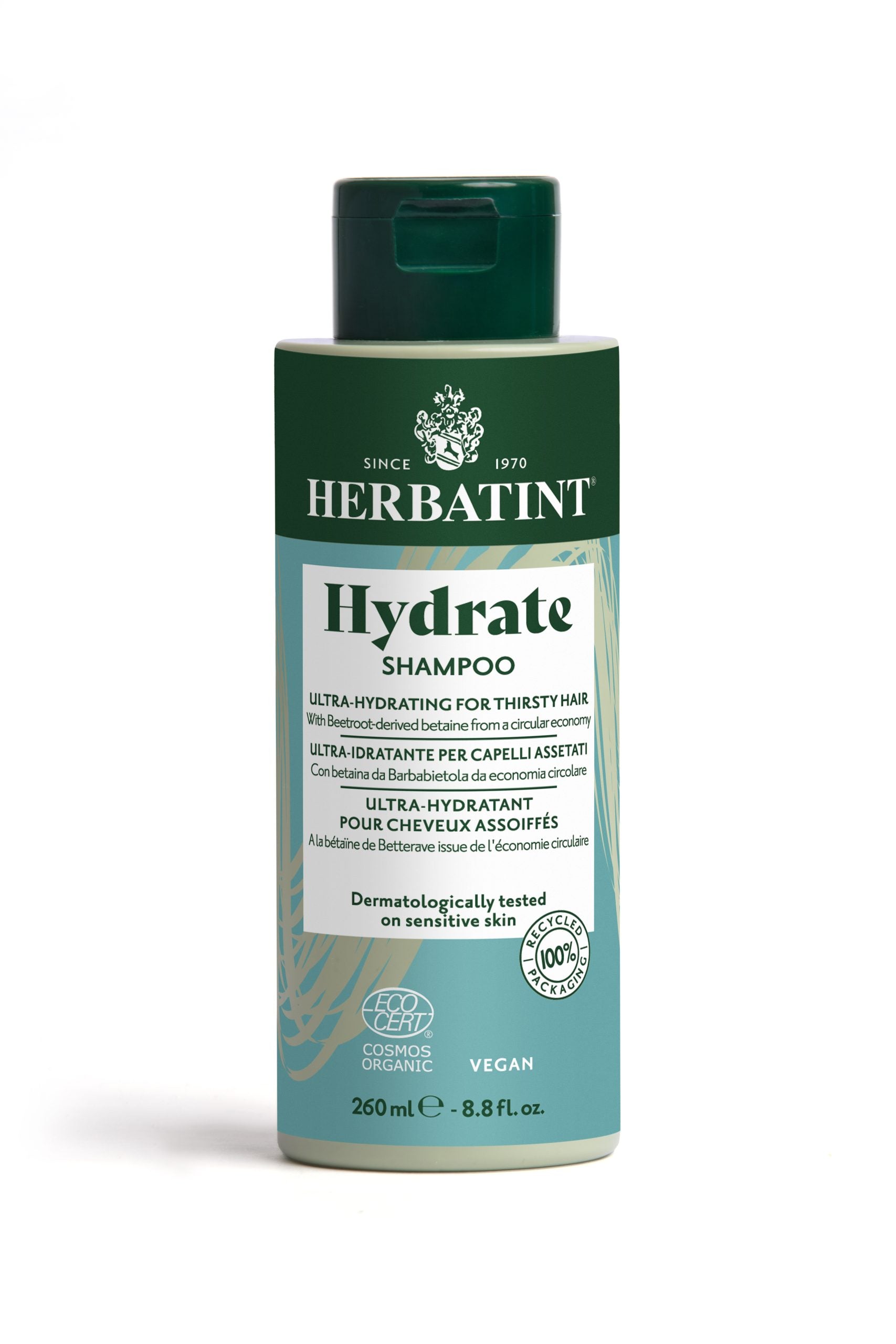 Herbatint Hydrate Shampoo 260mL