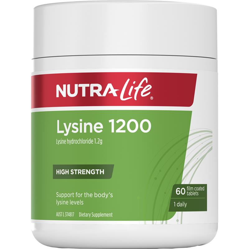 Nutra-Life Lysine 12000 Tablets 60