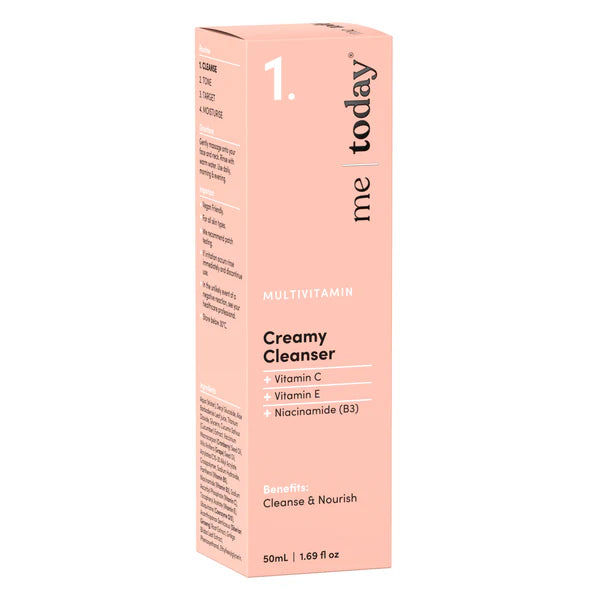 Me Today Multivitamin Creamy Cleanser 50ml