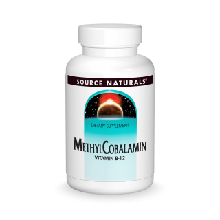 Source Naturals MethylCobalamin Vit B12 Lozenges 60