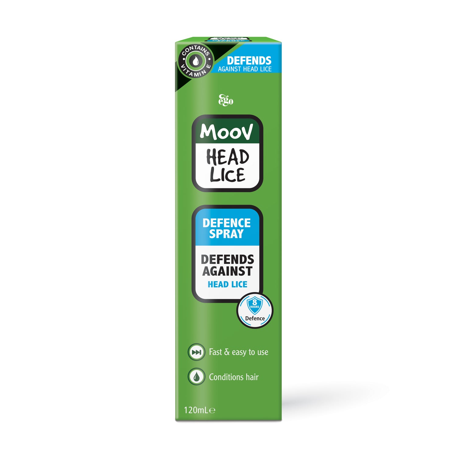 Moov Head Lice Defence Spray 120mL