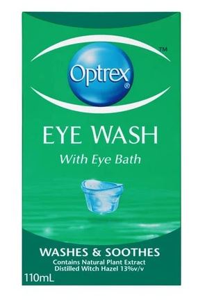 Optrex Eye Wash with Eye Bath 110mL