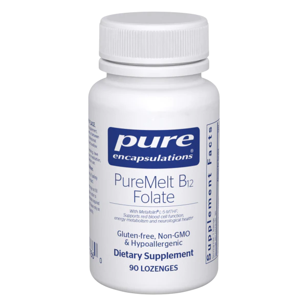 Pure Encapsulations PureMelt B12 Folate Lozenges 90