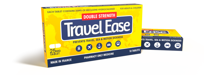 Travel Ease Double Strength Tablets 10