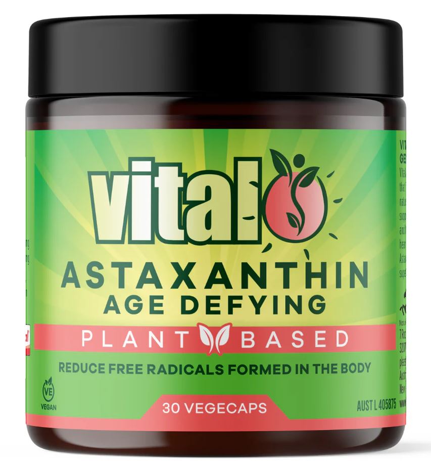 Vital Astaxanthin Age Defying Vegecaps 30