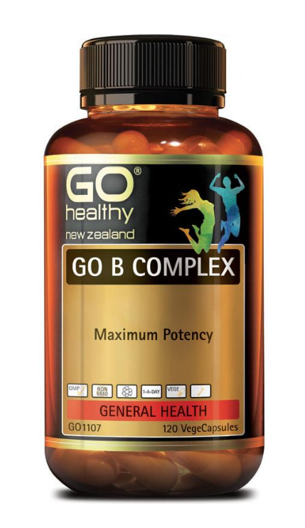 Go Healthy B Complex Maximum Potency VegeCapsules